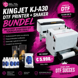 KingJet KJ-A30 A3 DTF printer Bundle