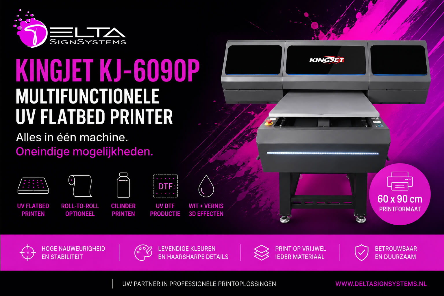 KINgjet kj-6090P UV