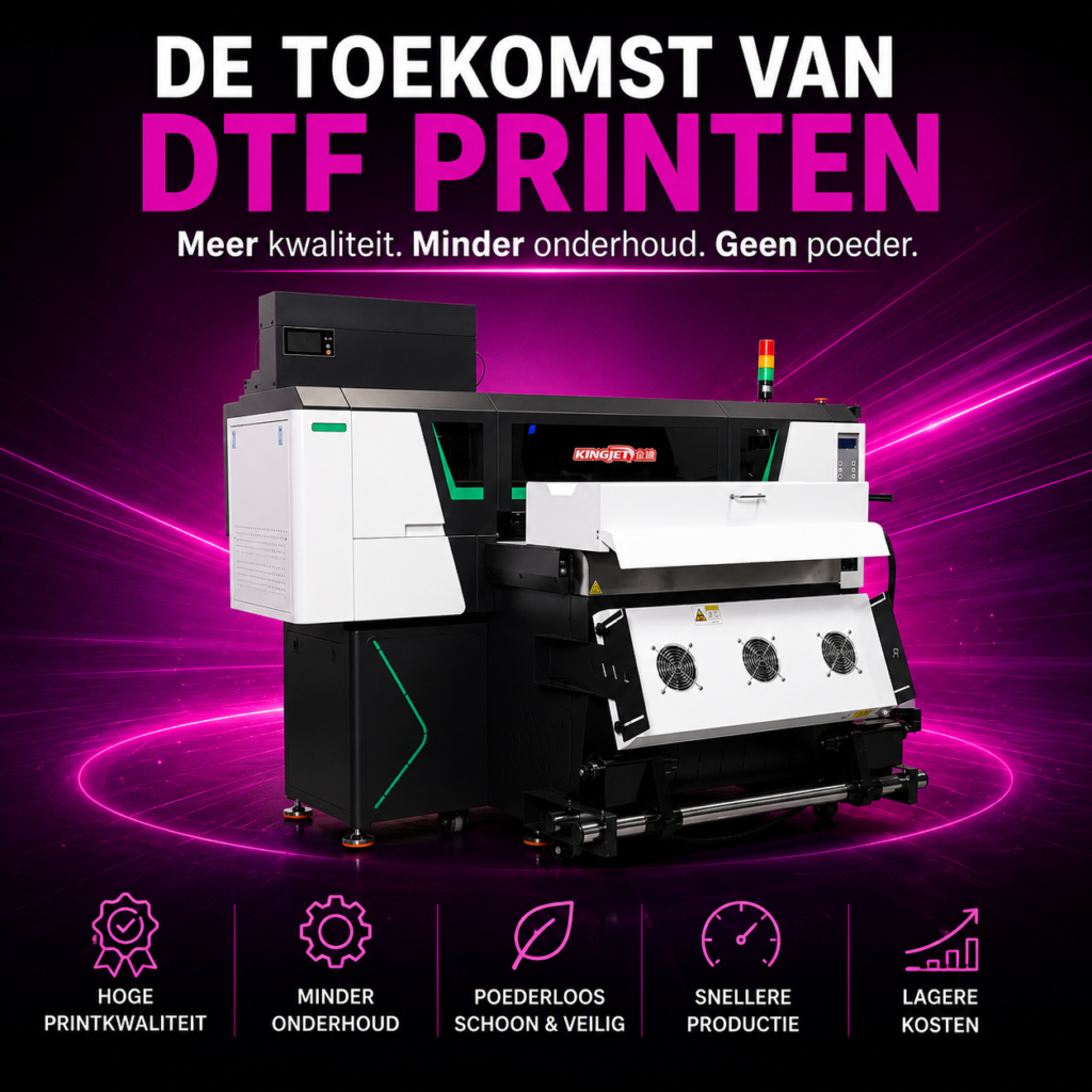 Poeder-vrij DTF Printer